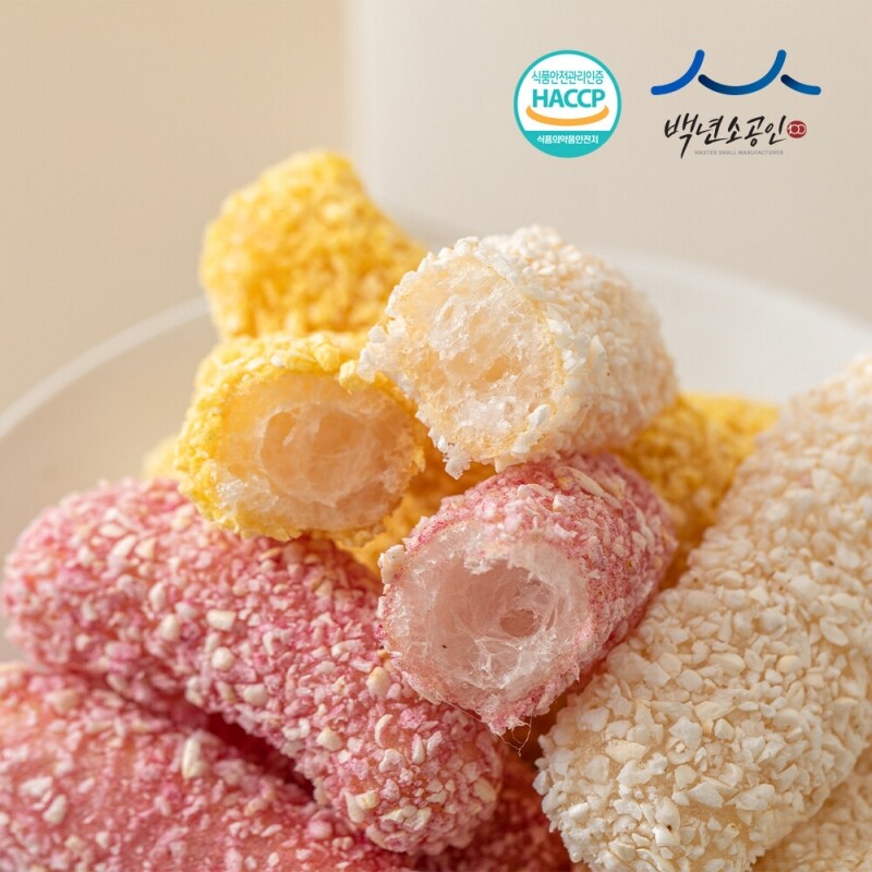 사임당에프앤비,강릉은정한과 (강정)못난이한과 1.25kg(250gX5봉) (대용량 간식 유과 명절 설날 추석선물)