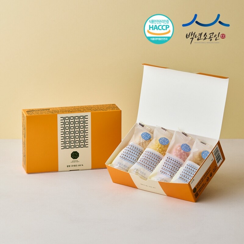 사임당에프앤비,강릉은정한과 은정답례 2호세트 (유과 답례품 단체선물 교회 결혼식 돌 기업 조문 웨딩)